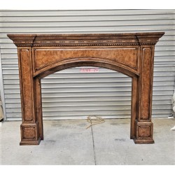 Fire Surround Burr Walnut